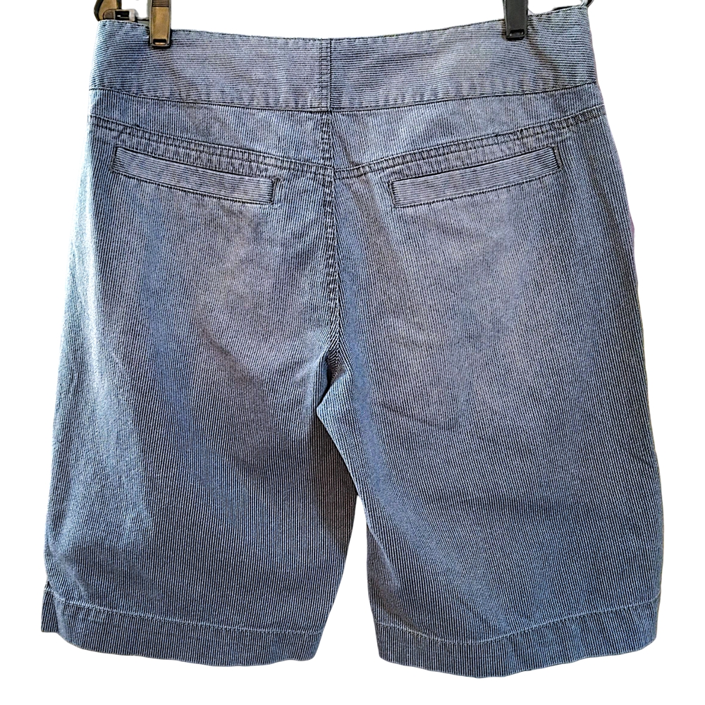 DKNY Light Blue Jean Shorts with Button Accents - Picture 4 of 5